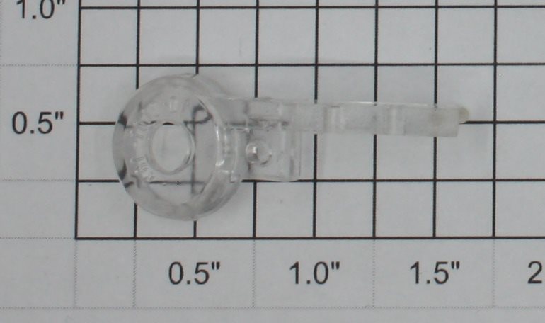 Lionel 10401-165 Clear Cherry Switch Mounting Bracket for GP-7/9 (New)