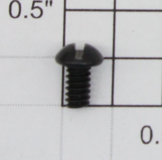 Lionel #6-32 x 1/4" Black Slotted Round Head Screw (New)