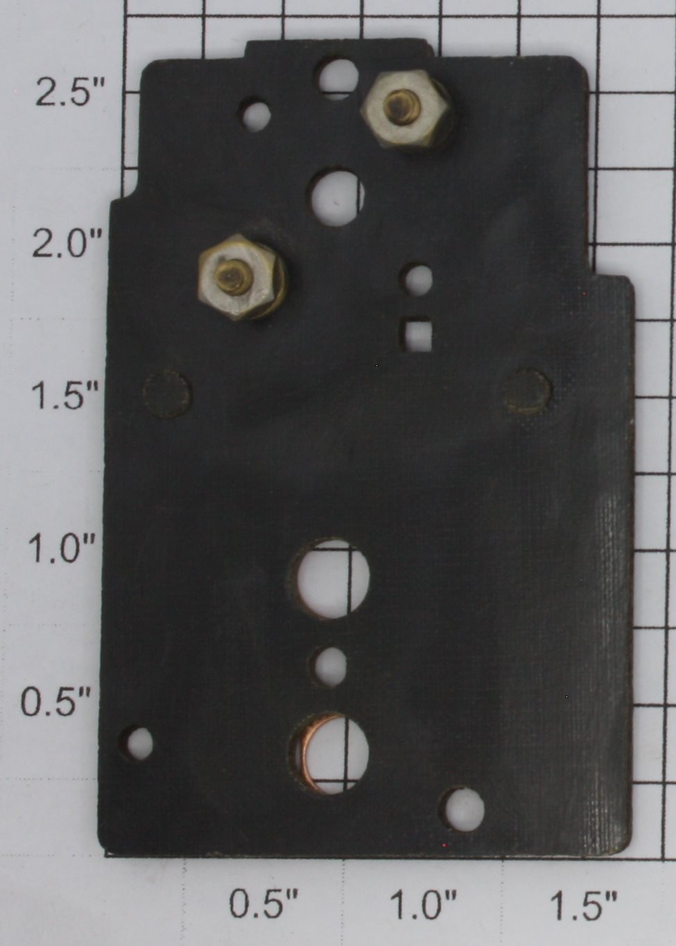 Lionel 400E-118 Bild-A-Loco Brush Plate Sub Assembly (Reproduction)