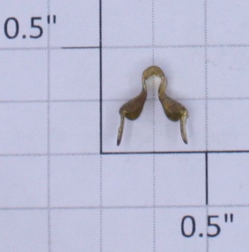 Lionel 380-7 Standard / O Gauge Brass Handrail Stanchion (Original)