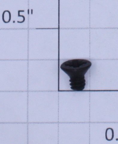 Lionel 8950-151 #6-32 x 1/4" Black Phillips Flat Head Machine Screw (#6-32 x 1/4)