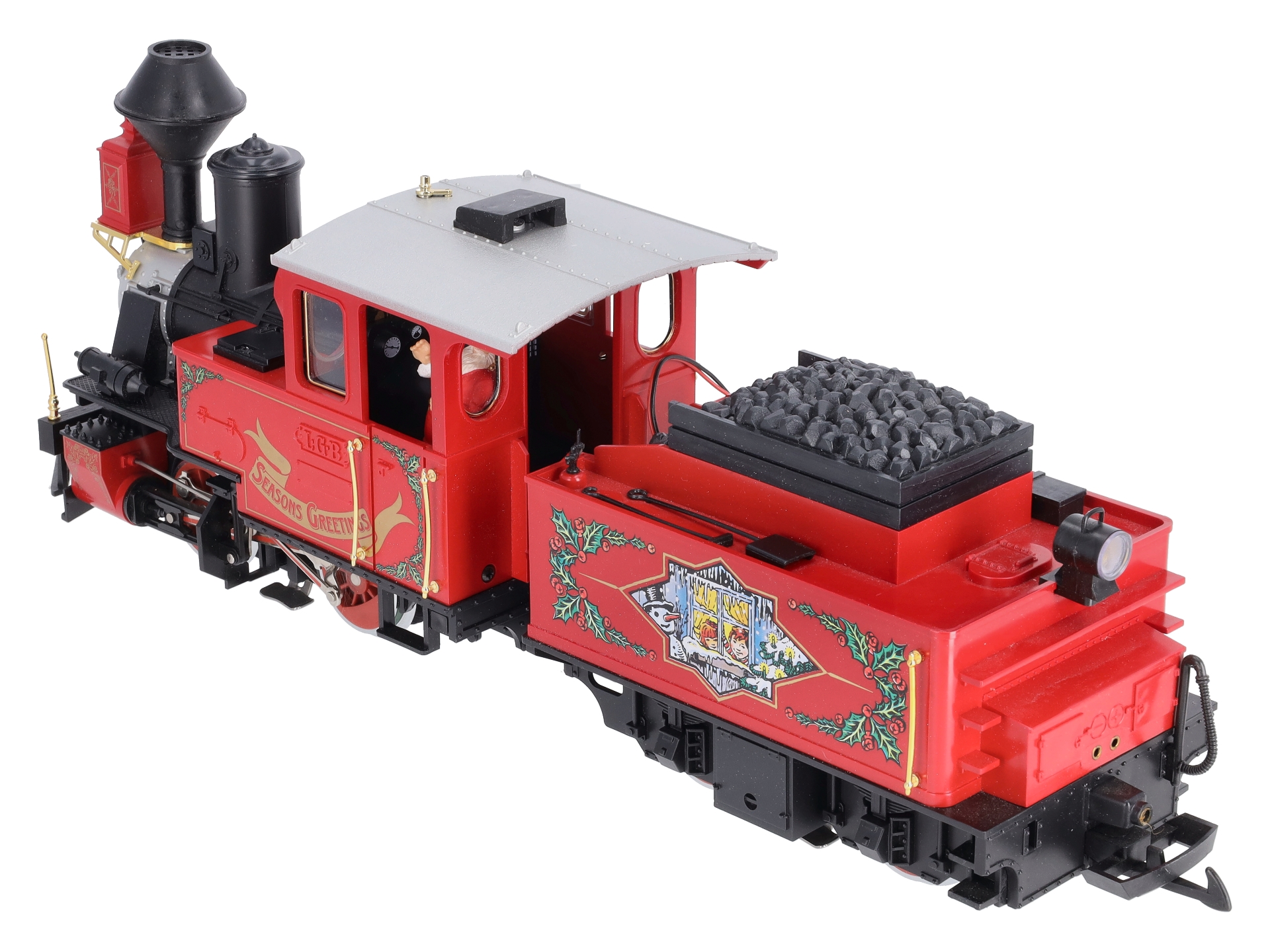 LGB 25171 G Scale Christmas Steam Locomotive & Tender EX/Box | eBay