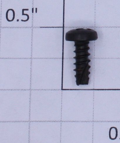 Lionel 8141-22 #6 x 3/8" Black Phillips Pan Head Self Tapping Screw (New)