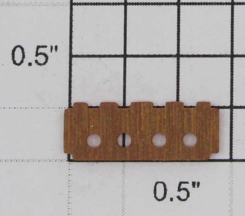 Lionel 100-85 4-Finger Contact Support Plate (Reproduction)