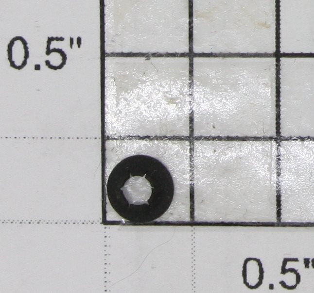 Lionel 8803-114 Black Spring Steel Palnut (Reproduction)