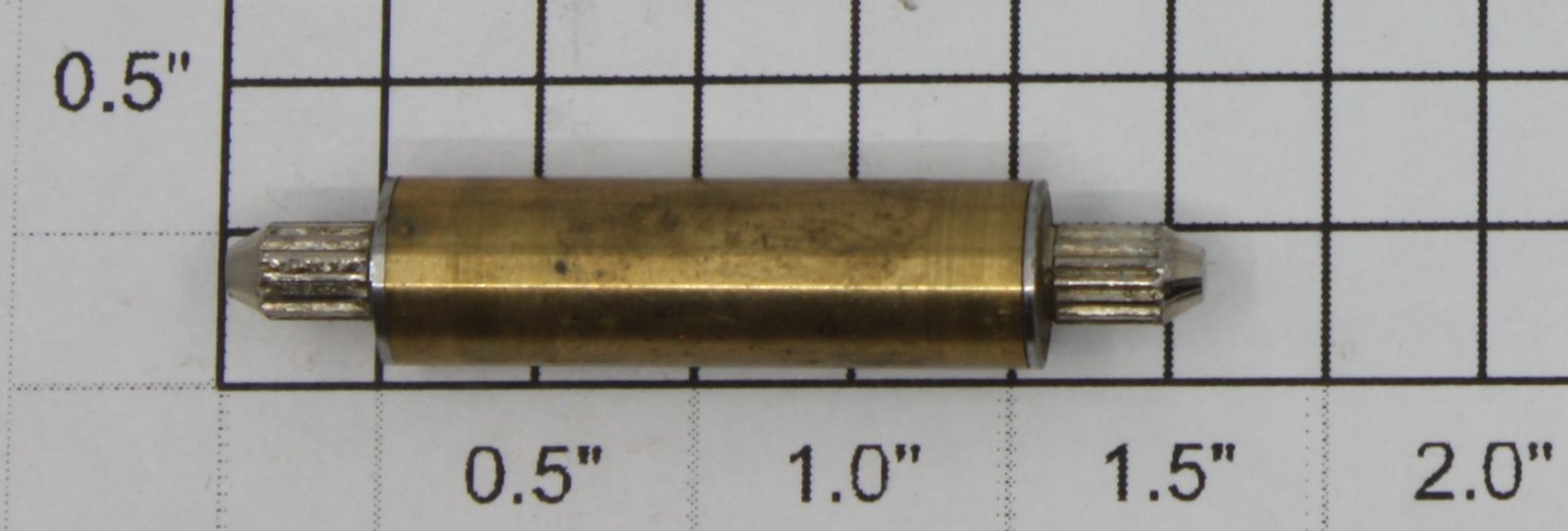 Lionel 2353-30 Brass Magnetic Non-Gear Axle (New-Brass)