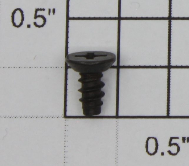 Lionel 2301-33 #6 x 5/16" Black Phillips Flat Head Self Tapping Screw (Reproduction)