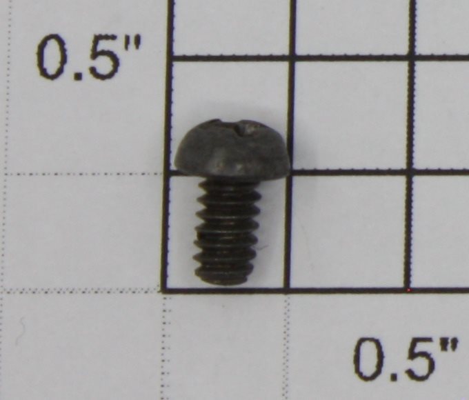 Lionel 2036-164 #6-32 x 1/4" Black Phillips Round Head Machine Screw (Reproduction)