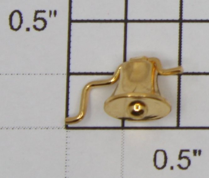 Lionel 8053-233 Golden Brass Bell 700E-233 (New)