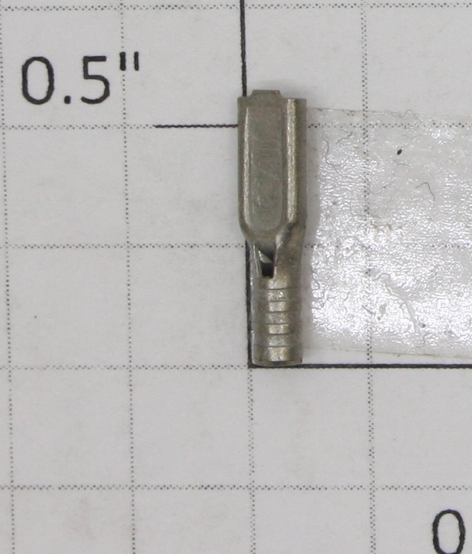 Lionel 8141-59 Sound of Steam Female Spade Terminal (Repro-Nickel)