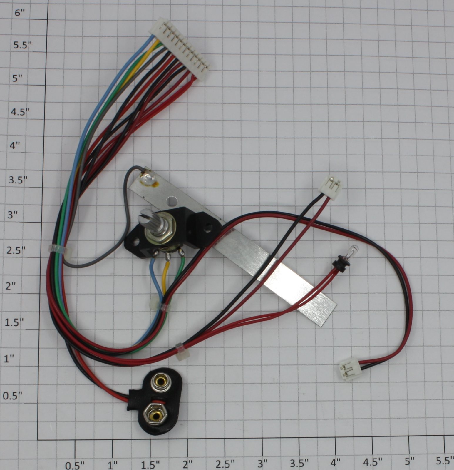 Lionel 18240-110 Wiring Harness Dash-8 w/Batt Conn Volume Pot Light & Antenna (New)