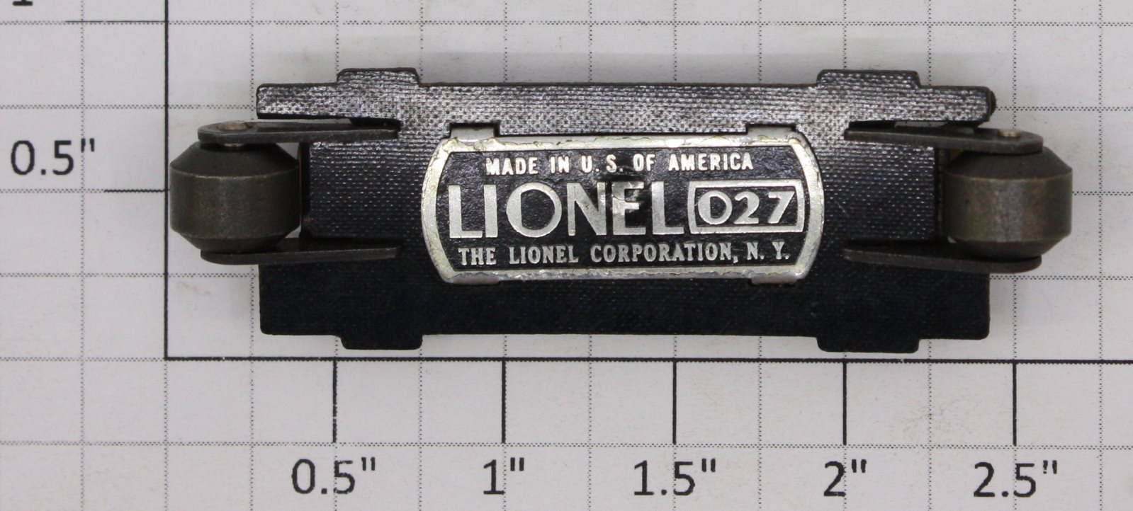 Lionel 2034-126 O27 Gauge Collector Assembly Wired with Rollers (Original)