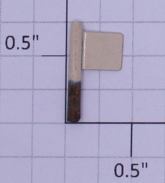 Lionel 390-76 Square White Flag (Original)