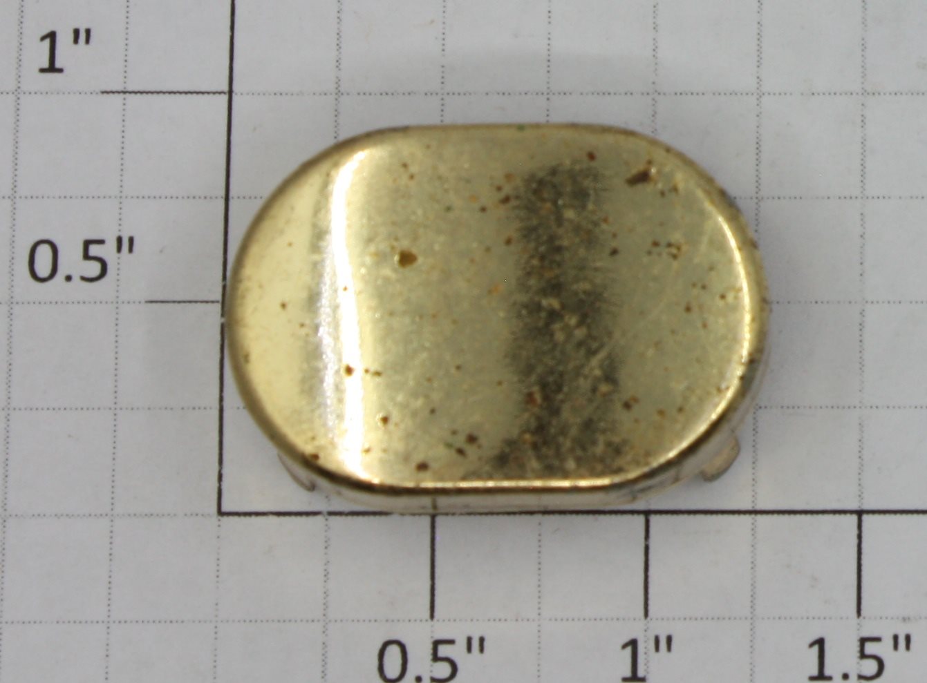 Lionel 390-11 Brass Oval Metal Steam Dome Fits 384E 390E (Repro-Brass)
