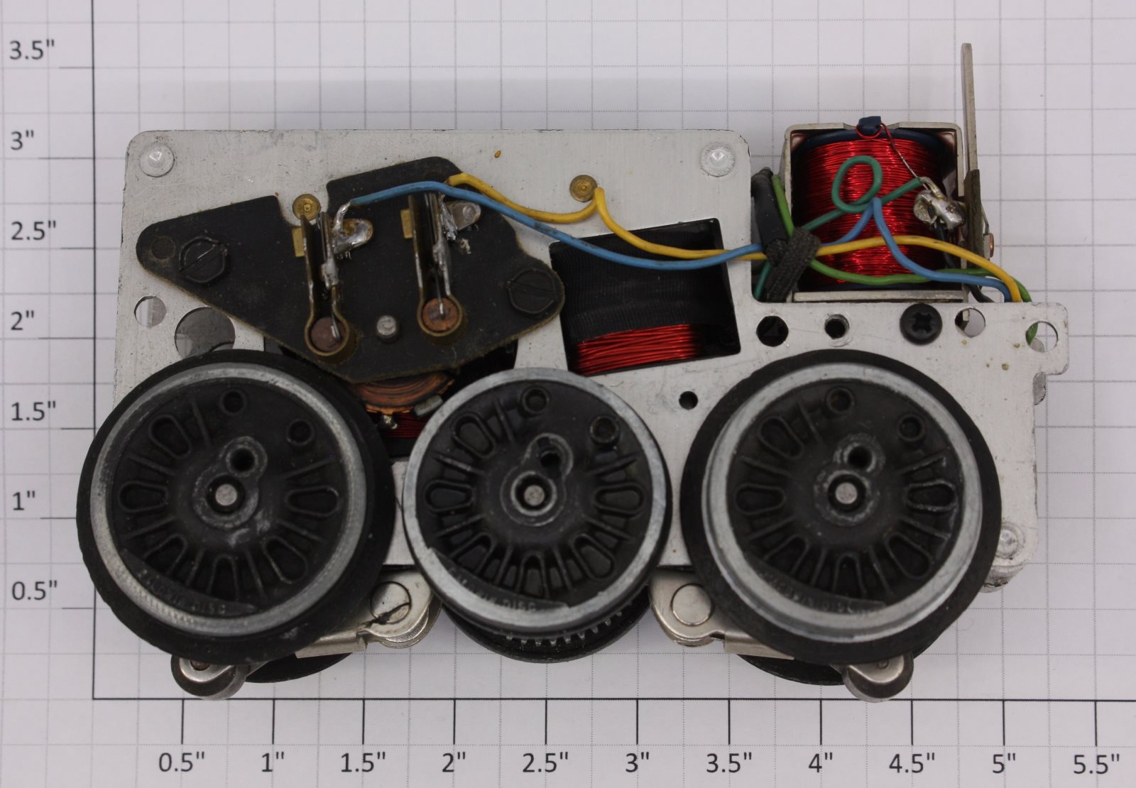 Lionel 8603-100 Hudson Steam Locomotive 6-Wheel Magnetraction Motor Assembly (New)