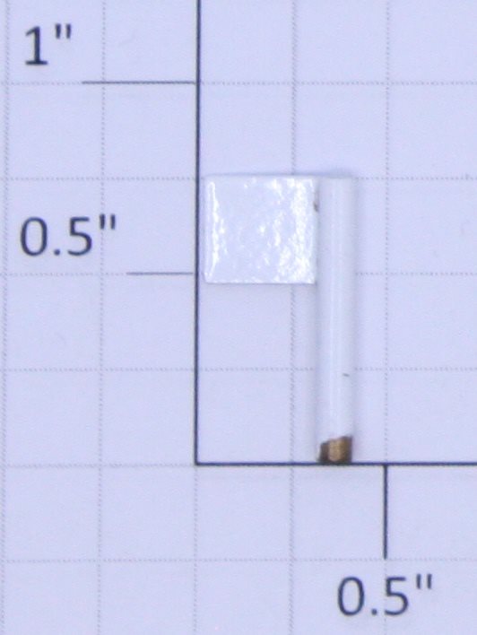 MTH TP-SL00061 O / Standard Gauge Tinplate Steam Loco White Flag (Reproduction)