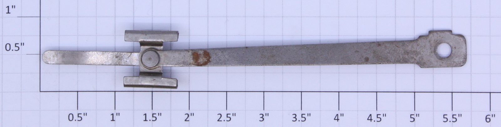 Lionel 390-86 Standard Gauge Left Hand Main Rod with Crosshead Assembly (Original-Prewar)
