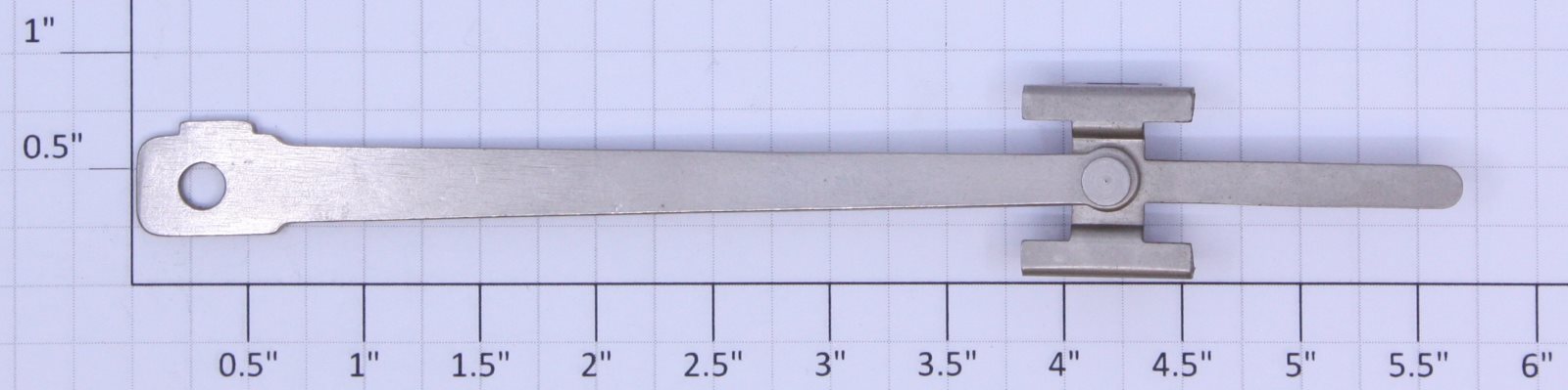 Lionel 390-50 Standard Gauge Right Hand Main Rod with Crosshead Assembly (Repro-Prewar)