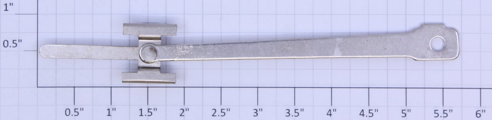 Lionel 390-86 Standard Gauge Left Hand Main Rod with Crosshead Assembly (Repro-Prewar)