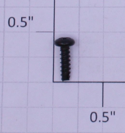 Lionel 17401-22 #6-32 x 7/16" Black Phillips Pan Head Self Tapping Screw (New)