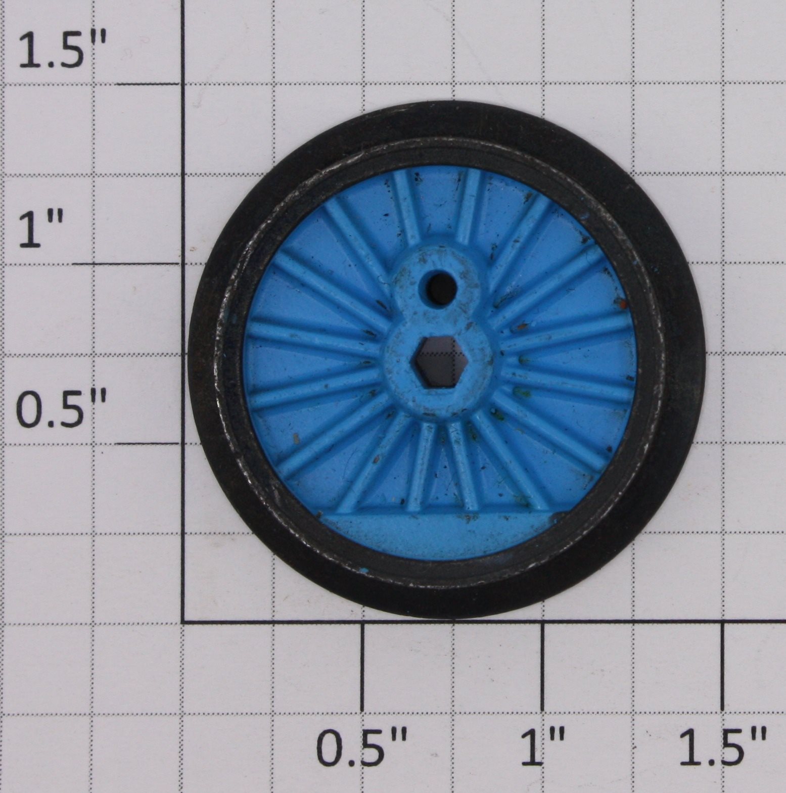 Lionel 18719-144 Thomas The Tank Engine Blue Undercut End Drive Wheel (New)