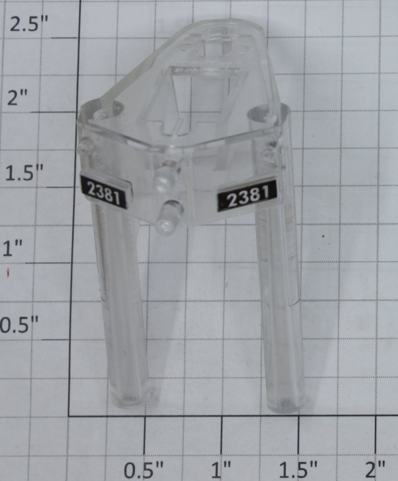 Lionel 18574-127 GP-20 Rear Number Board and Lens Insert #2381 (New)