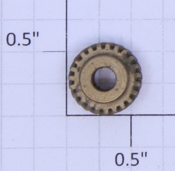 Lionel 8030-115 T-24 Bronze Worm Gear ID 3/16” x OD 37/64" (New)