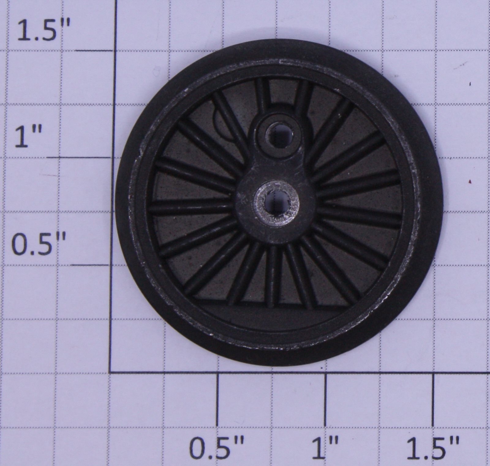 Lionel 18052-11 Pennsylvania Railroad Torpedo Flanged Blind Driver Wheel (New)