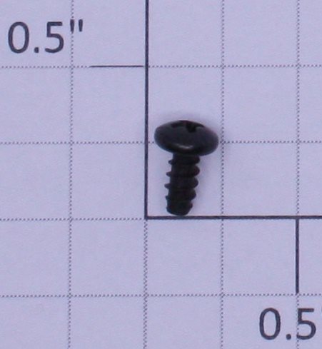 Lionel 8803-300 #4 x 1/4" Black Phillips Round Head Self Tapping Screw (Reproduction)