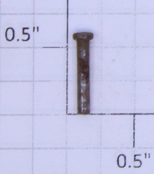 Lionel 671-107 Collector Rivet (Original-Rusty)