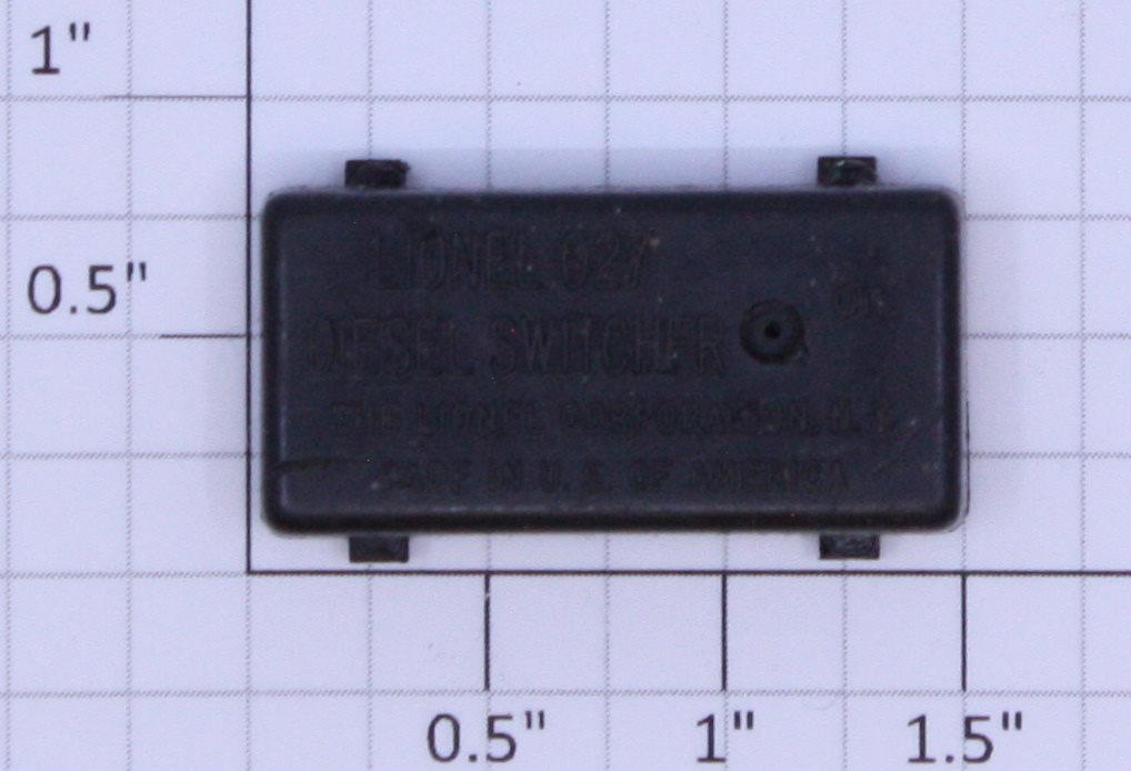 Lionel 600-109 O27 Diesel Bearing Plate Housing Cover (Original)