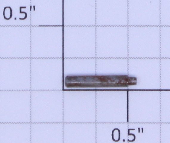 Lionel 2328-96 3/32" x 9/16" Roller Pin (Repro-Rusty)
