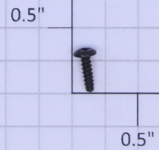 Lionel 8400-5 #2 x 5/16" Black Phillips Truss Head Self Tapping Screw (New)