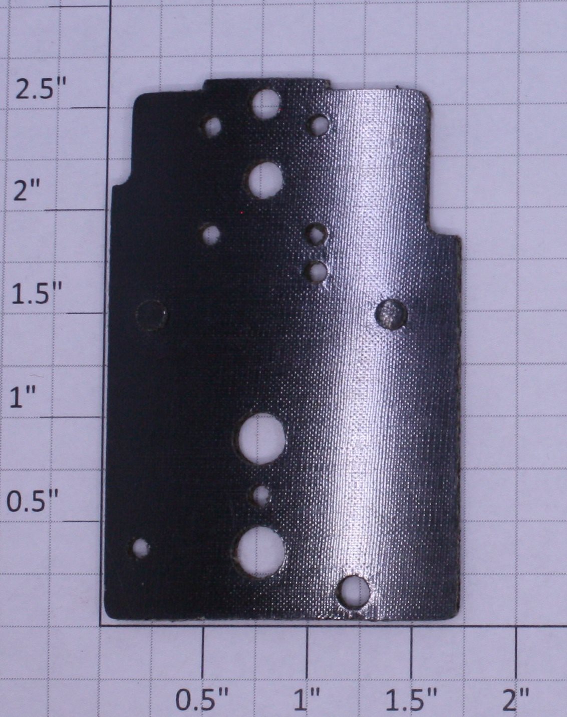 Lionel 400E-122X Bild-A-Loco Blank Brush Plate (Repro-Blank)