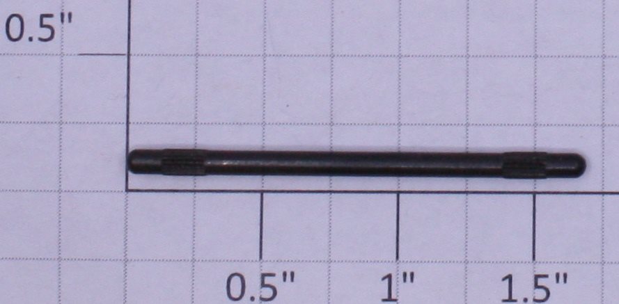 Lionel 1661-38 Black Pilot Truck Axle (Repro-Black)