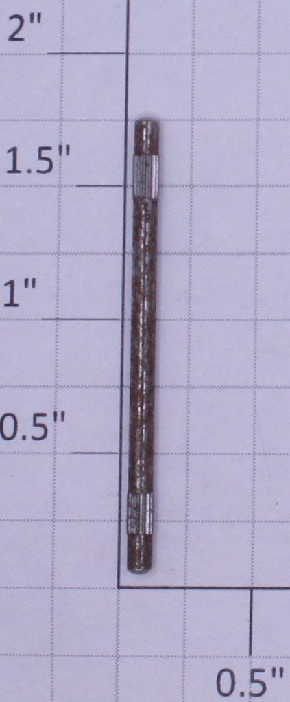 Lionel 1661-38 Steel Pilot Axle (Rusty)