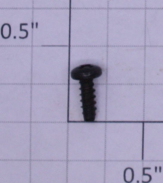 Lionel 8400-550 #4 x 5/16" Black Pan Head Phillips Self Tapping Screw (New)