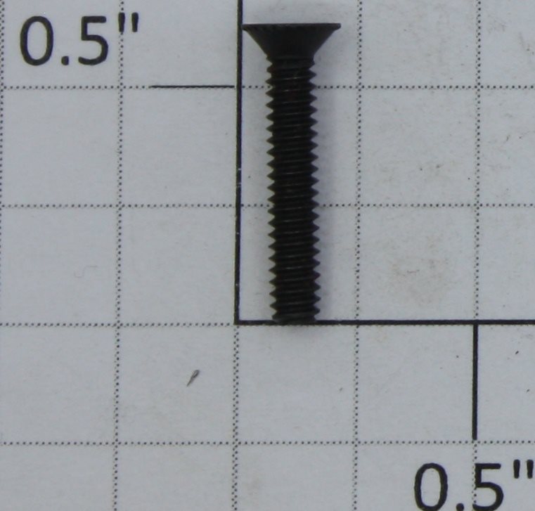 Lionel 736-30 #4-40 x 5/8" Black Phillips Flat Head Eccentric Crank Screw (Reproduction)