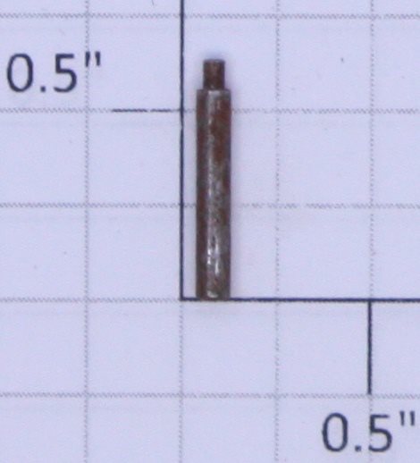 Lionel 2023-44 Nickel Collector Roller Pin 3/32" x 9/16" (Original-Rusty)