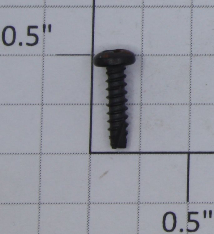 Lionel 690-8040-T5#0 4 x 7/16" Black Phillips Pan Head Self Tapping Screw (New)