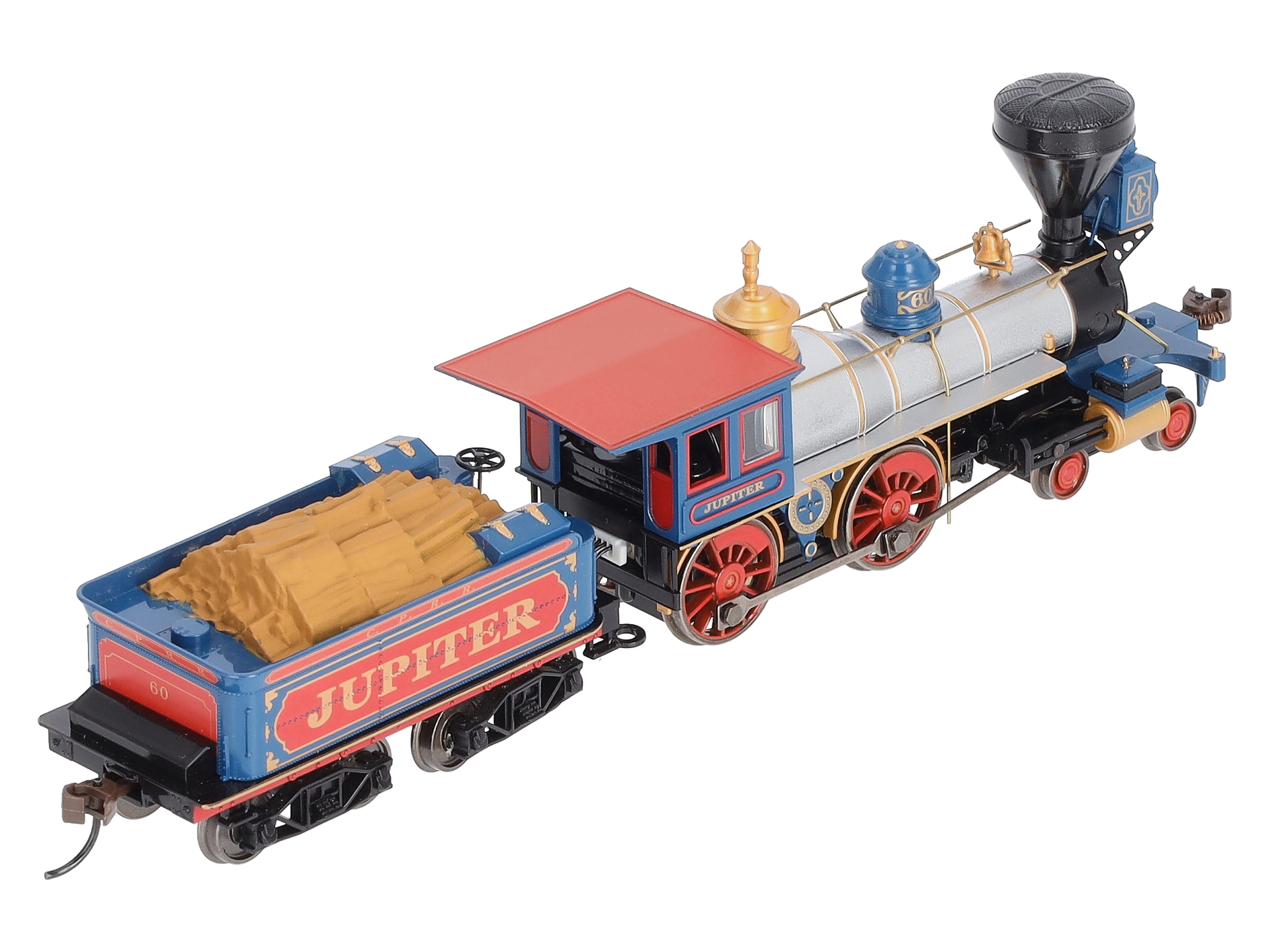 Bachmann 52702 HO Central Pacific 4-4-0 Steam Loco & Tender #60