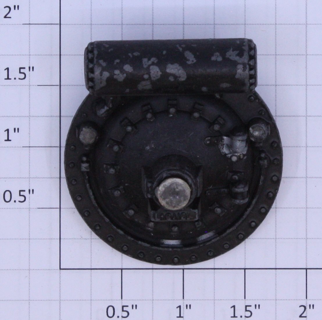 Lionel 2065-13 Black Boiler Front with Headlight Lens (Original)