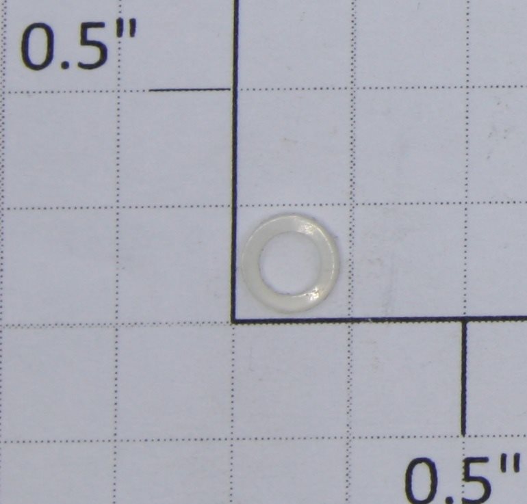 Lionel CON-8 Plastic Armature Shaft Thrust Collar Washer (Reproduction)