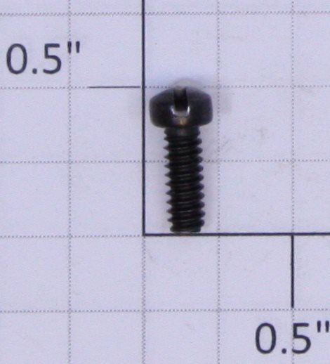 Lionel 8002-38 #6-32 x 3/8" Black Fillister Head Slotted Screw (#6-32 x 3/8)