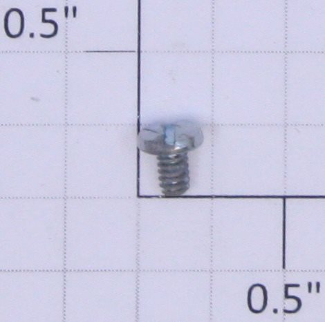 Lionel #4-40 x 3/16" Steel Pan Head Slotted Screw (New-Rusty)