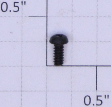 Lionel 1656-SC #4-36 x 1-4" Black Phillips Round Head Shoe Plate Screw (New)