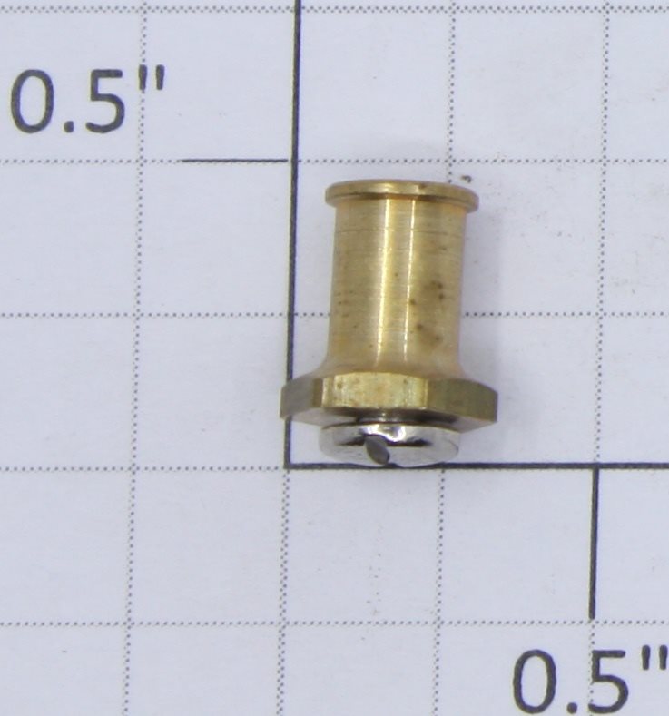 Lionel 408-26 O & Standard Gauge Brass Thin Hex Base Flag Stanchion Holder (Repro-#4-36)