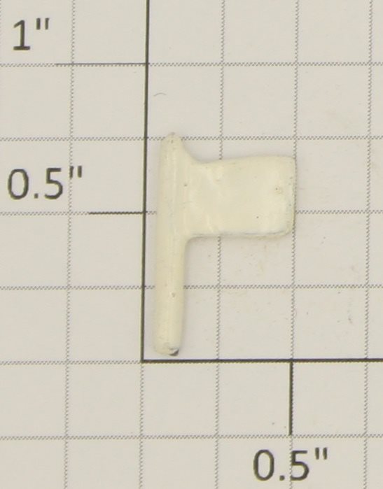 Lionel 390-76 Square White Flag (Original)