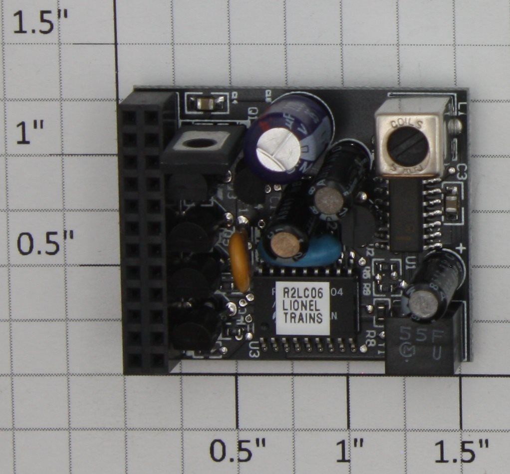 Lionel 6108241024 R2LC C06 Code Radio Receiver PCB Circuit Board (New)