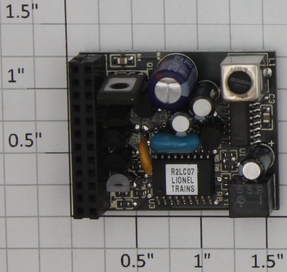 Lionel 691PCB1035 R2LC R2IR Code Radio Reciever PCB Circuit Board (R2LC )